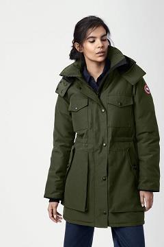 Chamarras Canada Goose Mujer Mexico - Gabriola Abrigos Verdes QV0685279